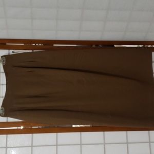 Brown Pencil skirt